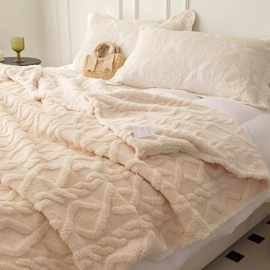 Cozy Cloud Fleece Blanket