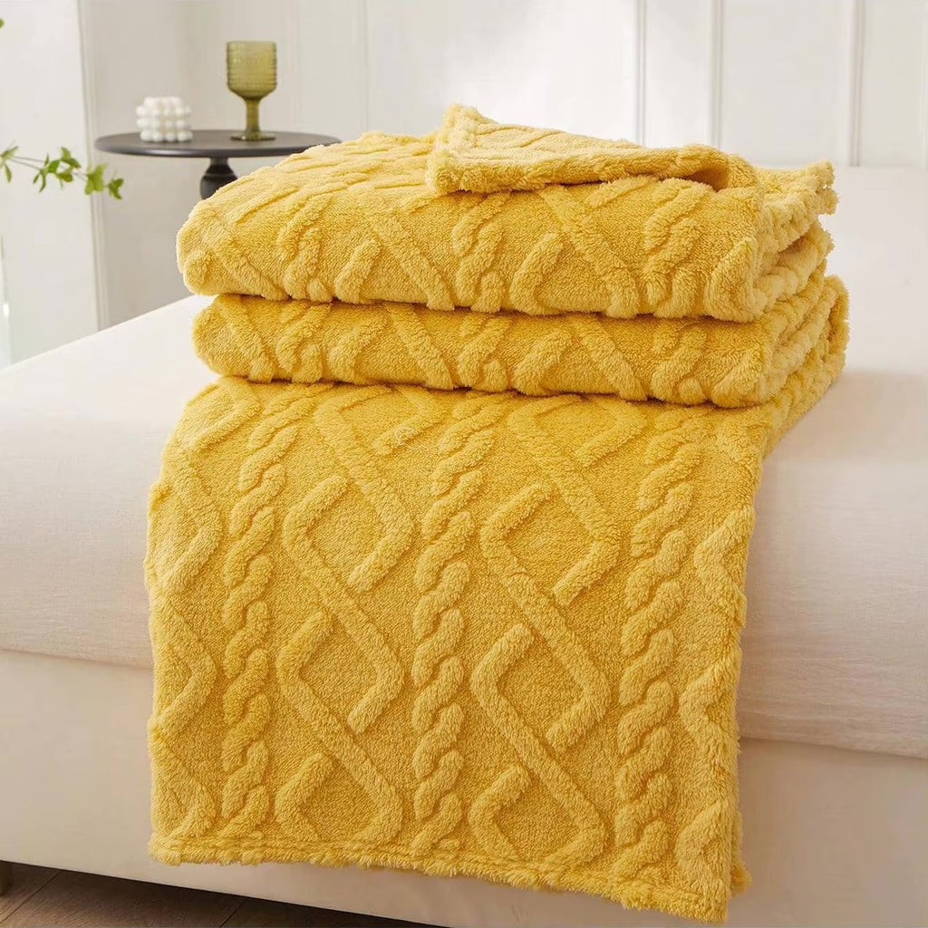 Cozy Cloud Fleece Blanket