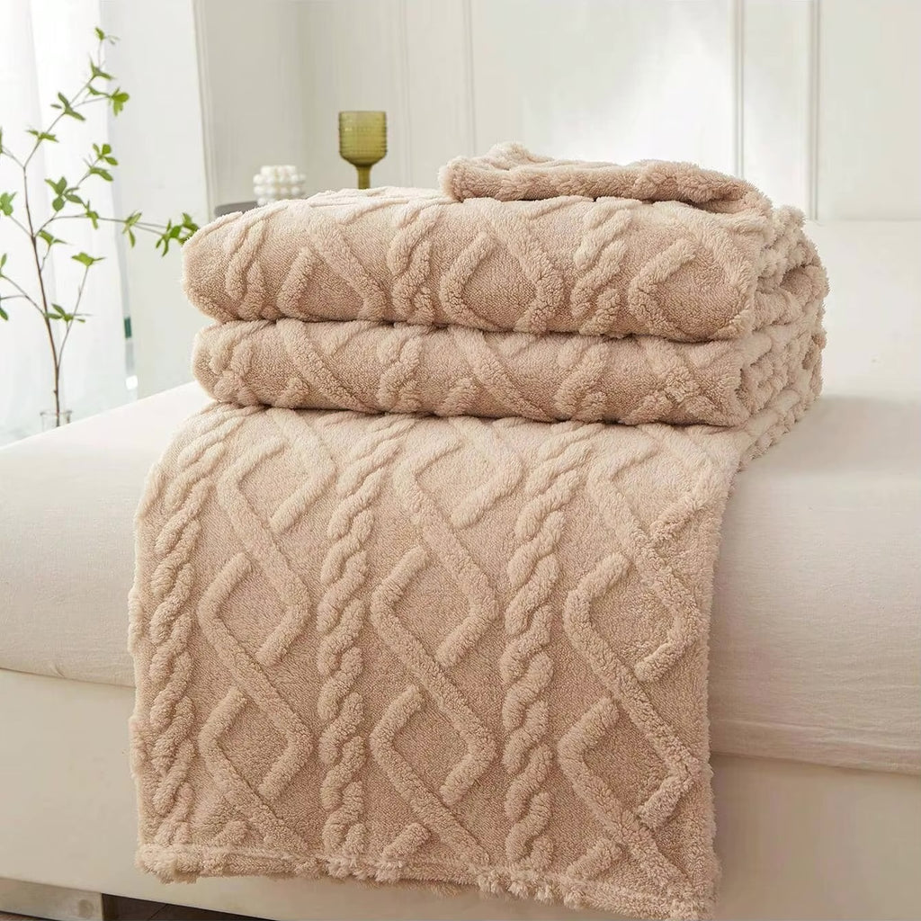 Cozy Cloud Fleece Blanket