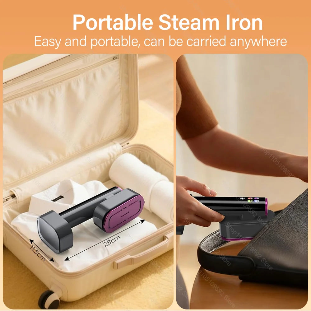 Portable Handheld Garment Steamer | Fast Heat Steam Iron