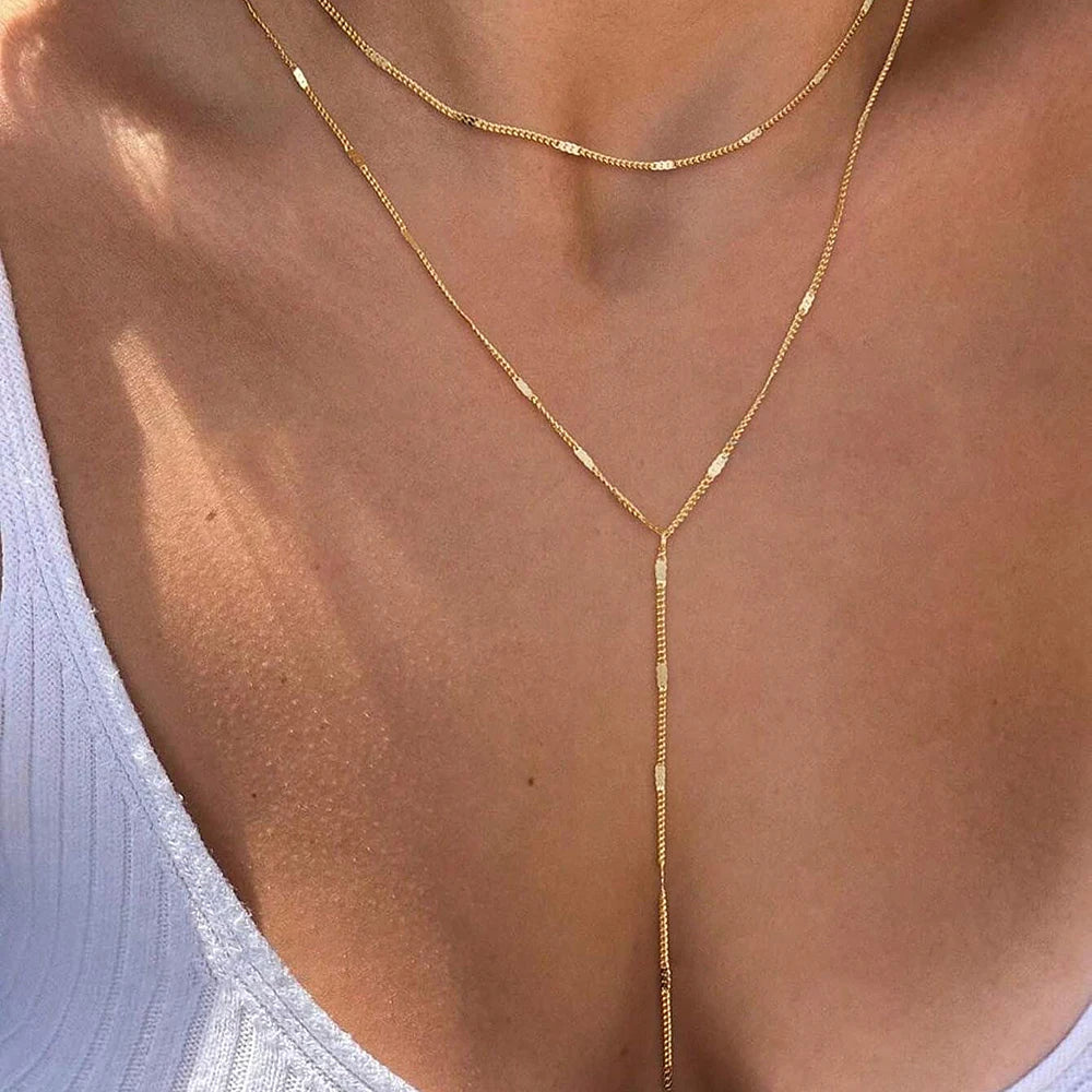 The Essential Y Necklace