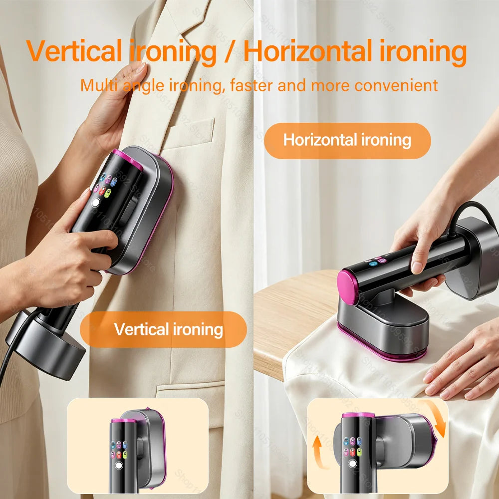 Portable Handheld Garment Steamer | Fast Heat Steam Iron