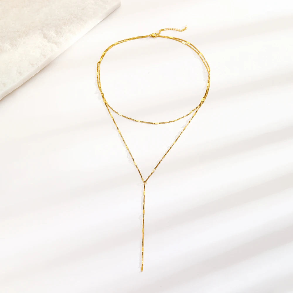 The Essential Y Necklace