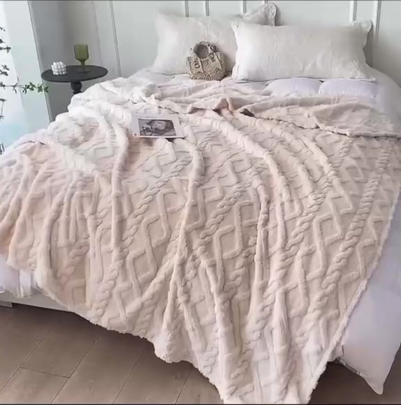 Cozy Cloud Fleece Blanket