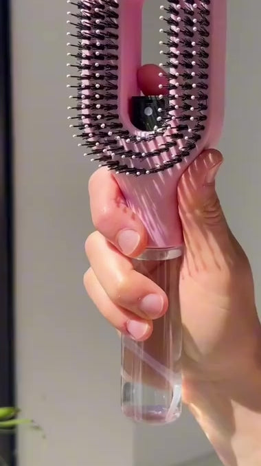 2-in-1 Hair Styling Spray Comb